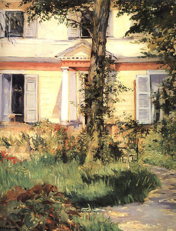 Edouard Manet The House at Rueil oil painting picture
